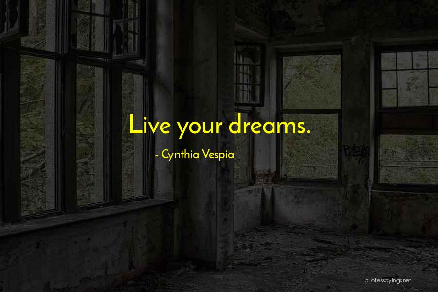 Cynthia Vespia Quotes 2164438