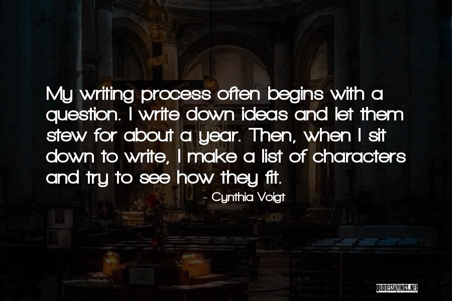 Cynthia Voigt Quotes 158242 Cynthia Voigt Quotes 158242