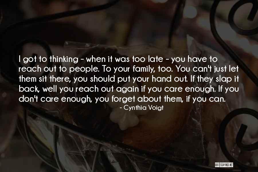 Cynthia Voigt Quotes 2113468