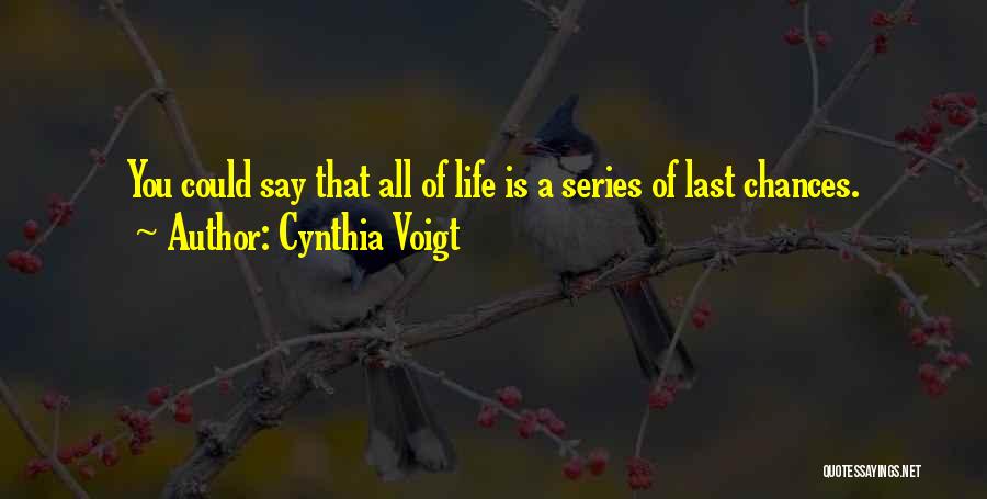 Cynthia Voigt Quotes 364525