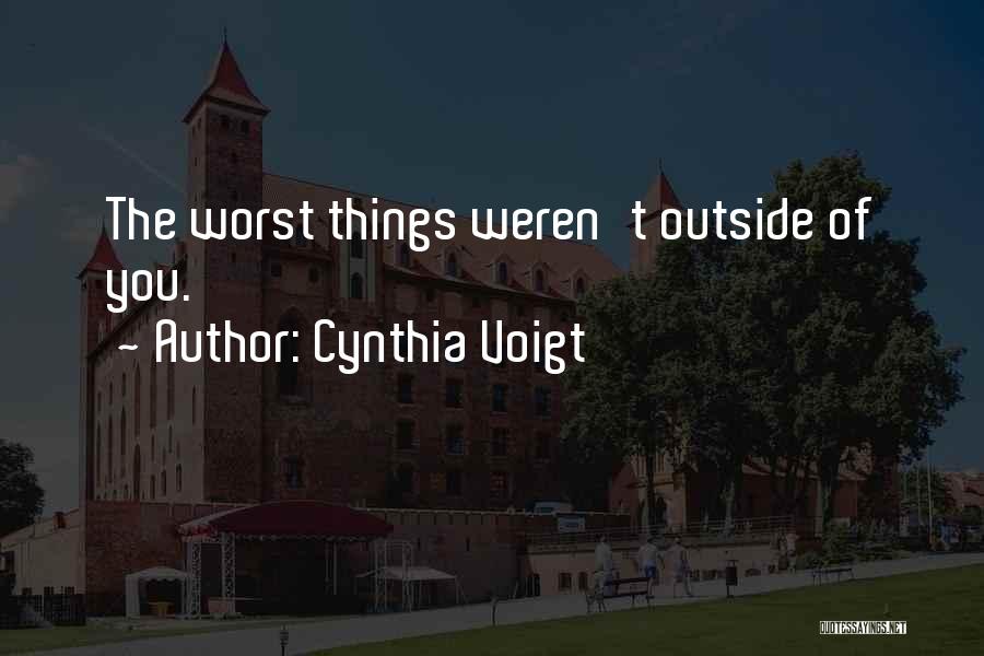 Cynthia Voigt Quotes 593100