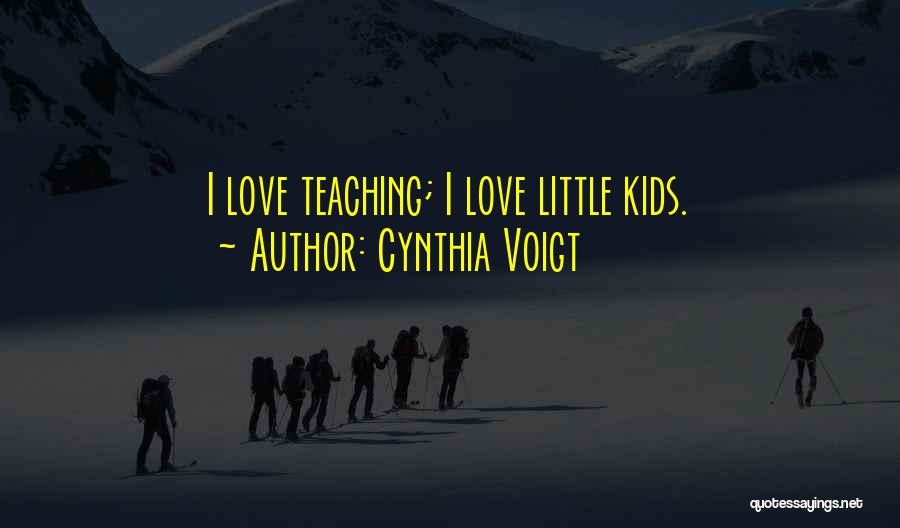 Cynthia Voigt Quotes 988097