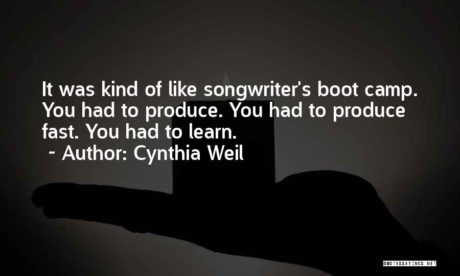 Cynthia Weil Quotes 231846