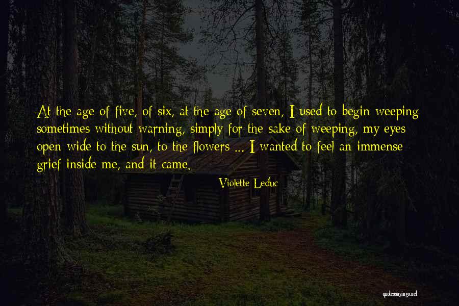 Cyprien Gaillard Quotes By Violette Leduc Cyprien Gaillard Quotes By Violette Leduc