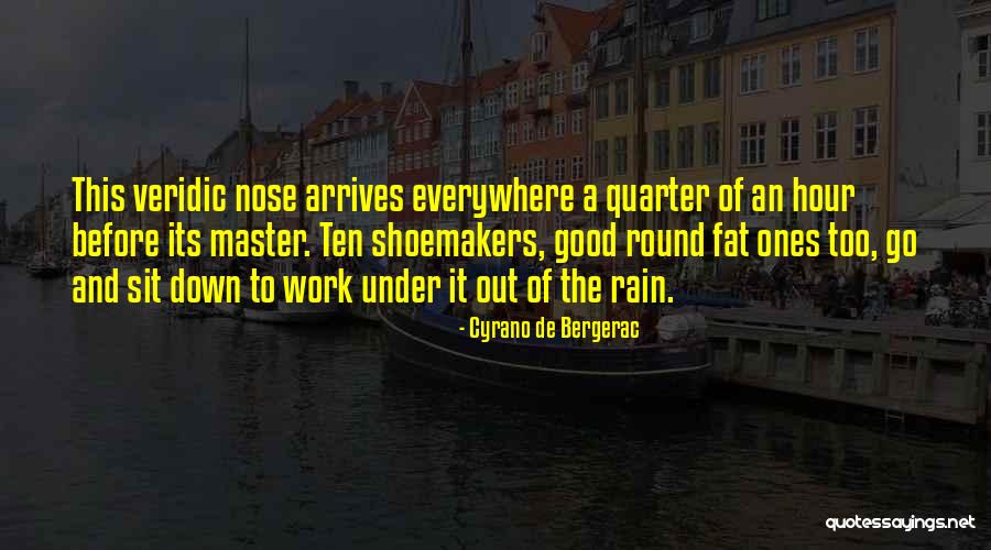 Cyrano's Nose Quotes By Cyrano De Bergerac