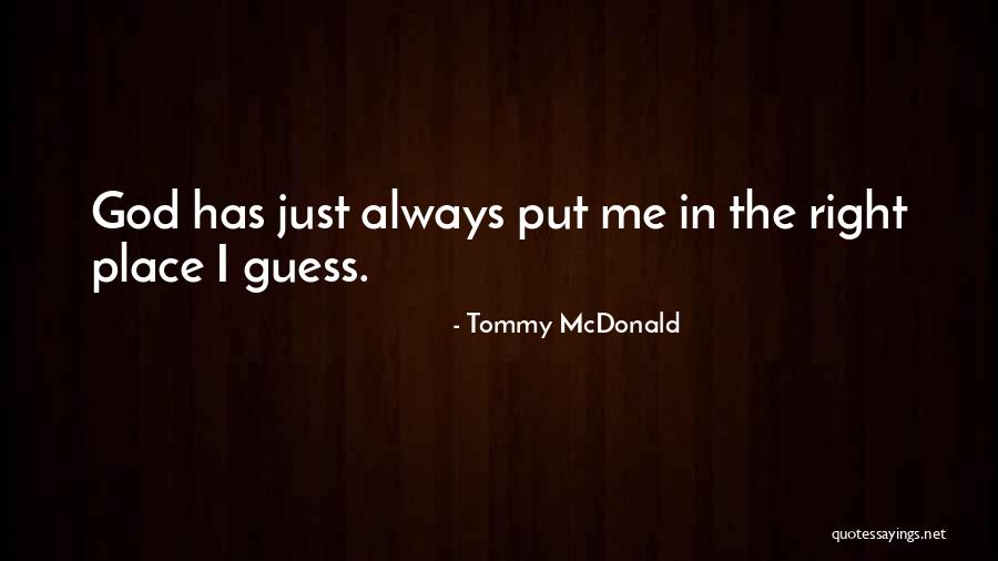 Cyrils Portland Quotes By Tommy McDonald Cyrils Portland Quotes By Tommy McDonald