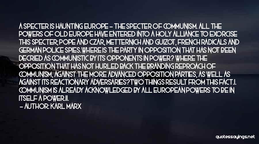 Czar Quotes By Karl Marx