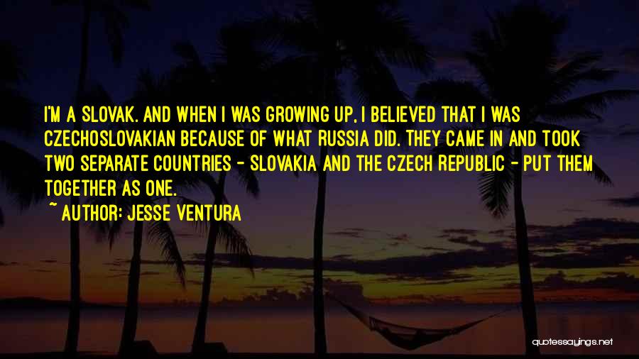 Czech Quotes By Jesse Ventura