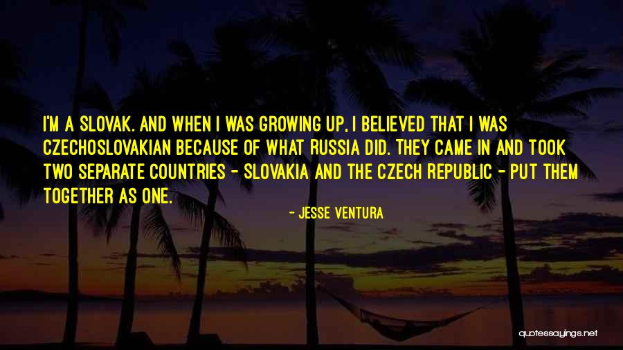 Czech Quotes By Jesse Ventura