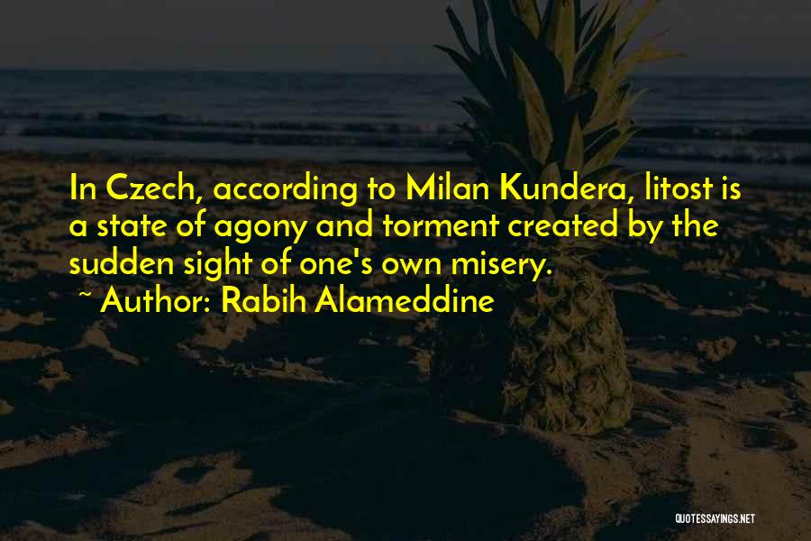 Czech Quotes By Rabih Alameddine
