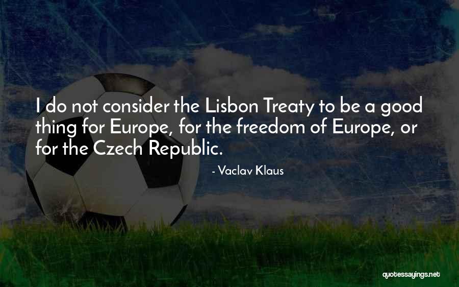 Czech Quotes By Vaclav Klaus