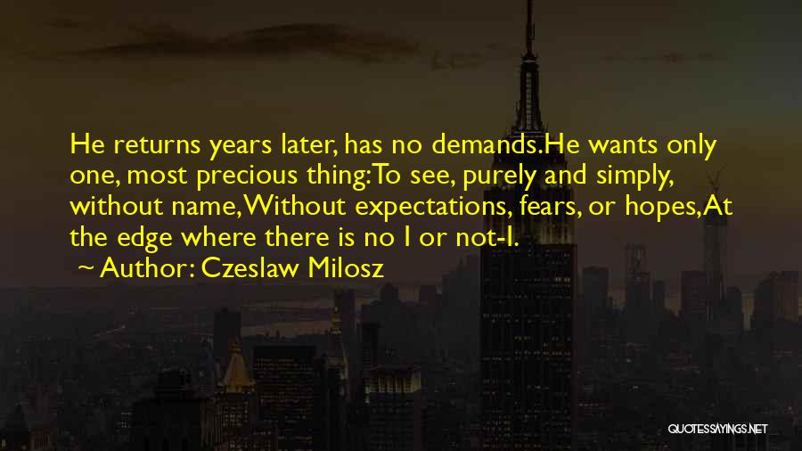 Czeslaw Milosz Quotes 1708801