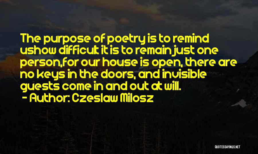 Czeslaw Milosz Quotes 2229753