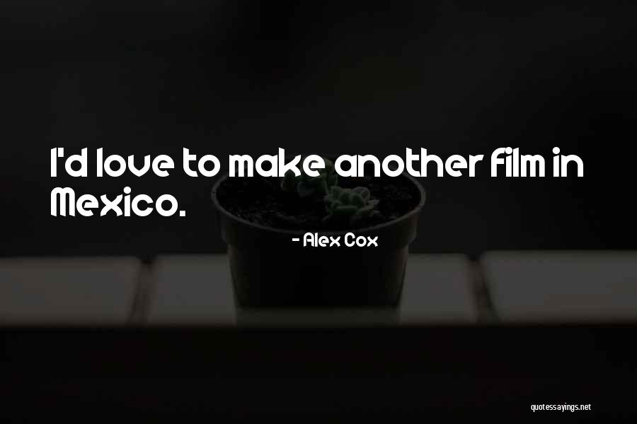 Czetwertynski Rawdon Quotes By Alex Cox Czetwertynski Rawdon Quotes By Alex Cox