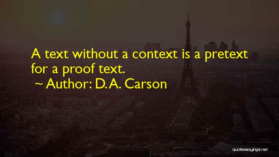 D. A. Carson Quotes 415310