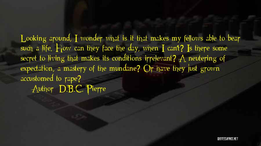D.B.C. Pierre Quotes 895538