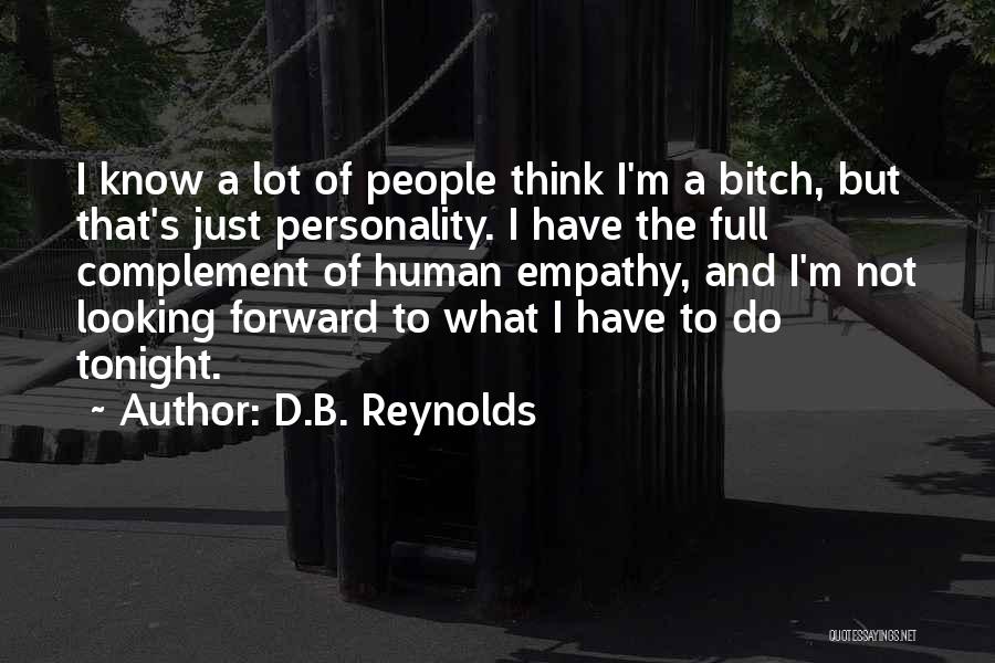 D.B. Reynolds Quotes 1853623