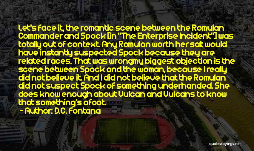 D.C. Fontana Quotes 311785