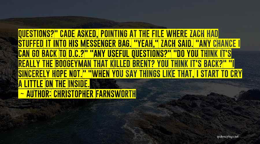 D.c Quotes By Christopher Farnsworth