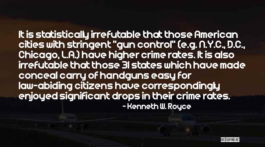 D.c Quotes By Kenneth W. Royce