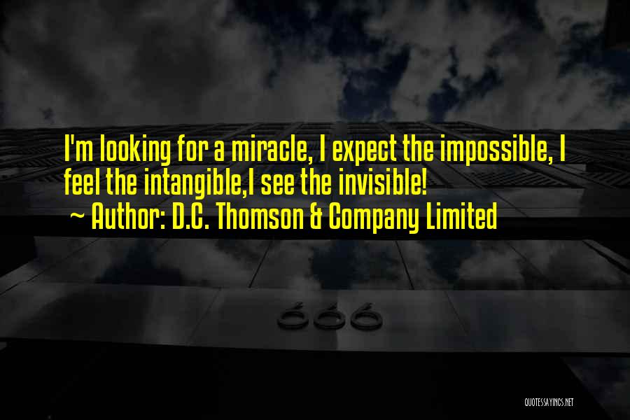 D.C. Thomson & Company Limited Quotes 135331