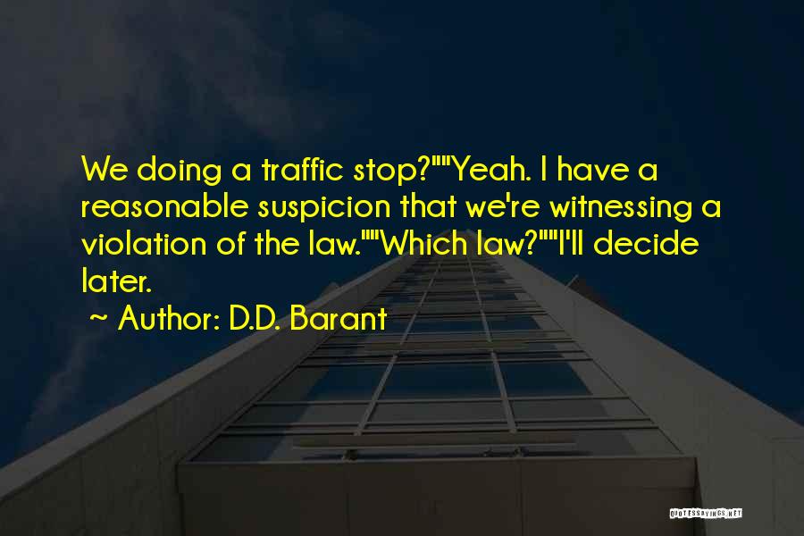 D.D. Barant Quotes 1750804