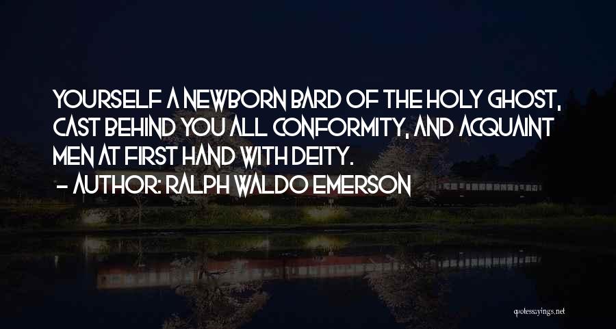 D&d Bard Quotes By Ralph Waldo Emerson