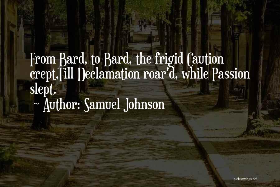 D&d Bard Quotes By Samuel Johnson