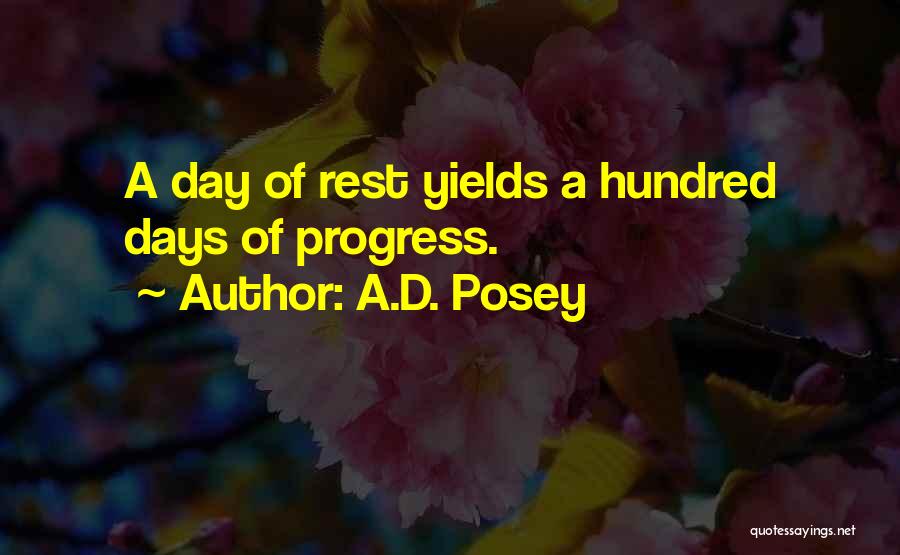 D Day Inspirational Quotes By A.D. Posey