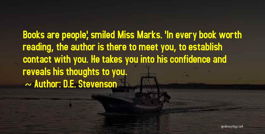 D.E. Stevenson Quotes 1056658