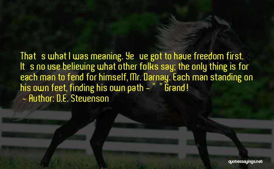 D.E. Stevenson Quotes 1533124