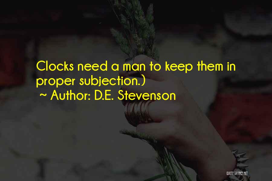 D.E. Stevenson Quotes 1688974