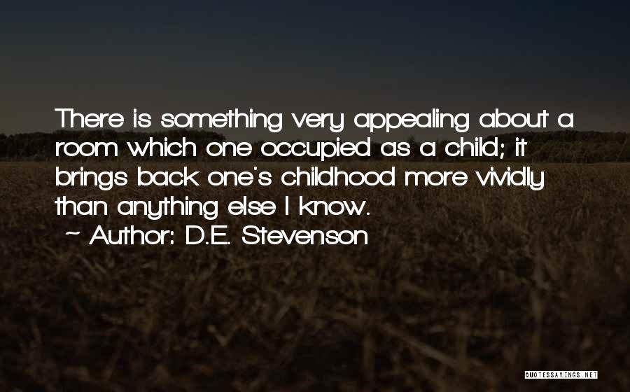 D.E. Stevenson Quotes 628043