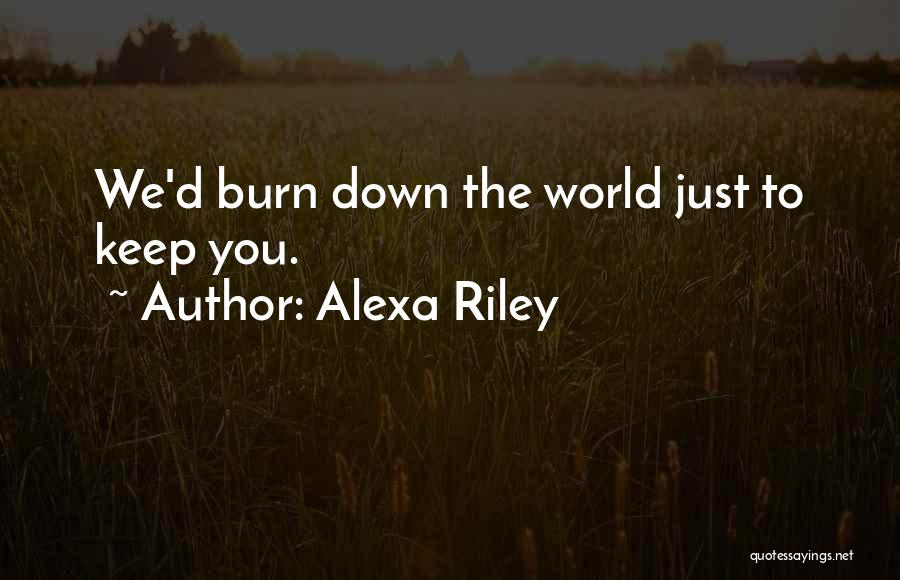 D-fens Quotes By Alexa Riley