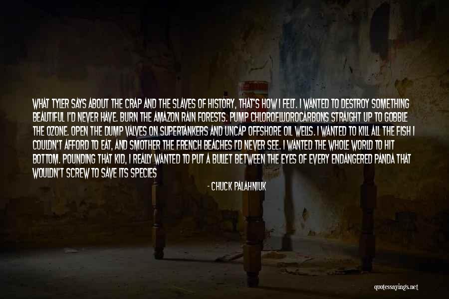 D-fens Quotes By Chuck Palahniuk