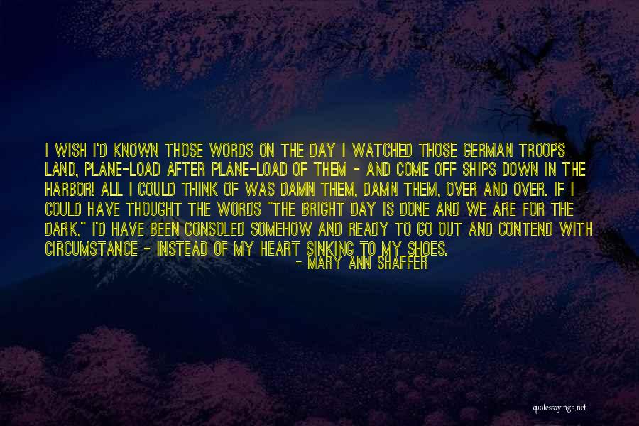 D German Quotes By Mary Ann Shaffer D German Quotes By Mary Ann Shaffer