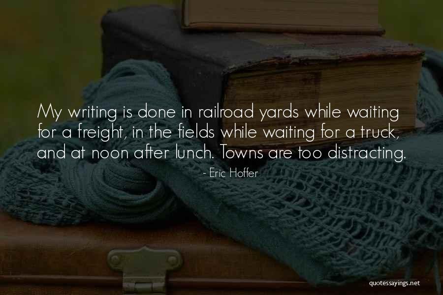 D H Railroad Quotes By Eric Hoffer D H Railroad Quotes By Eric Hoffer