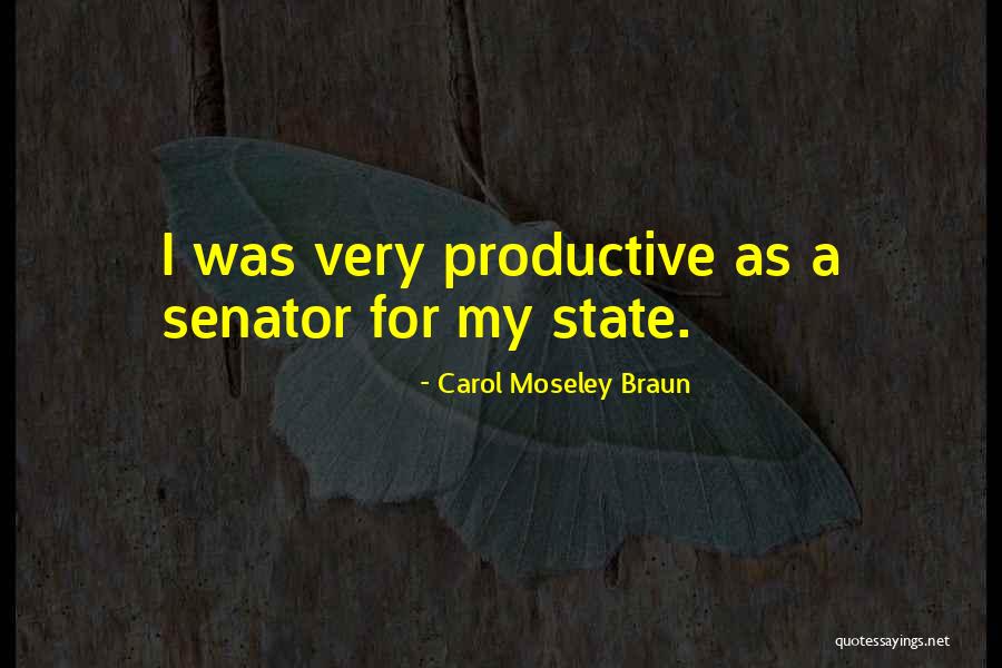 D Hovec V C Quotes By Carol Moseley Braun