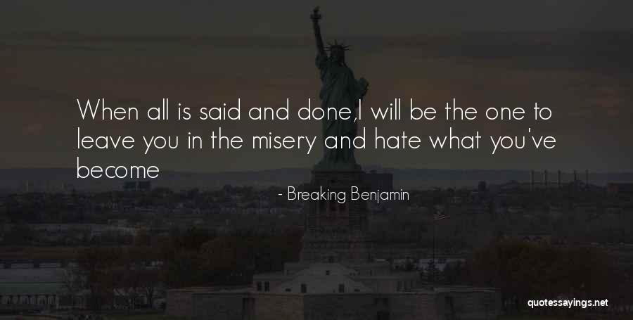 D Jeuner Quotes By Breaking Benjamin D Jeuner Quotes By Breaking Benjamin