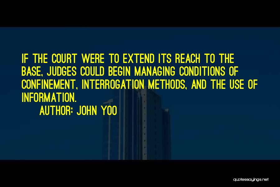 D.k. Yoo Quotes By John Yoo