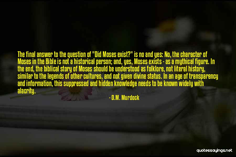 D.M. Murdock Quotes 1971430 D.M. Murdock Quotes 1971430