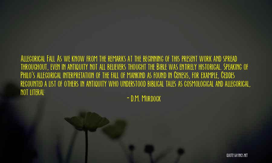 D.M. Murdock Quotes 343946 D.M. Murdock Quotes 343946