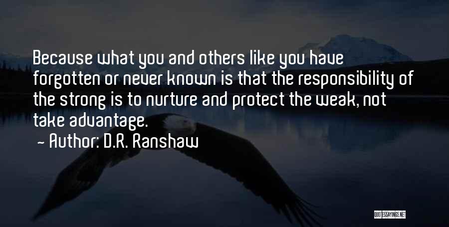 D.R. Ranshaw Quotes 1010434