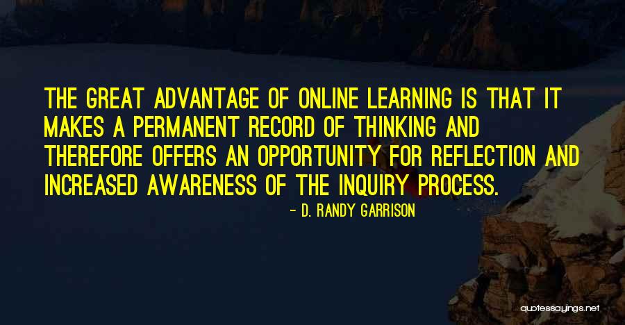 D. Randy Garrison Quotes 234883