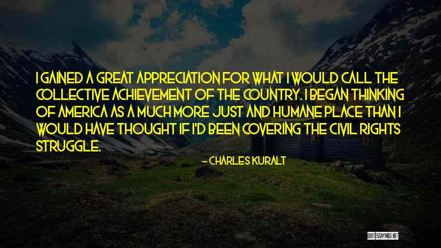 D Rights Quotes By Charles Kuralt D Rights Quotes By Charles Kuralt