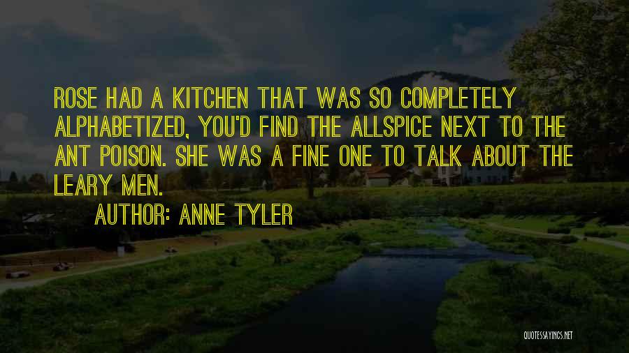 D Rose Quotes By Anne Tyler