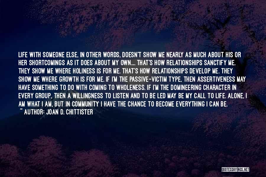 D/s Relationships Quotes By Joan D. Chittister