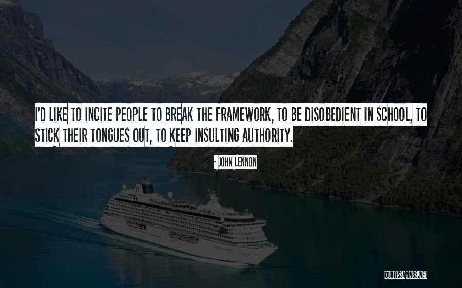 D School Quotes By John Lennon D School Quotes By John Lennon