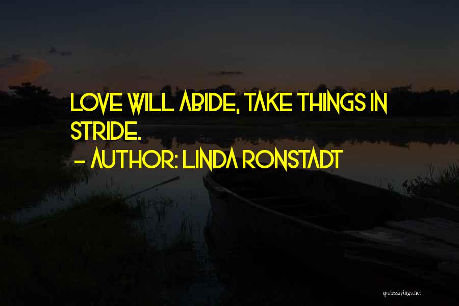 D V Nyi Torna Quotes By Linda Ronstadt
