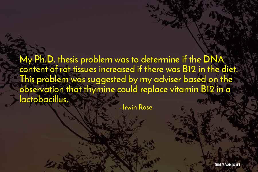 D Vitamin Quotes By Irwin Rose D Vitamin Quotes By Irwin Rose